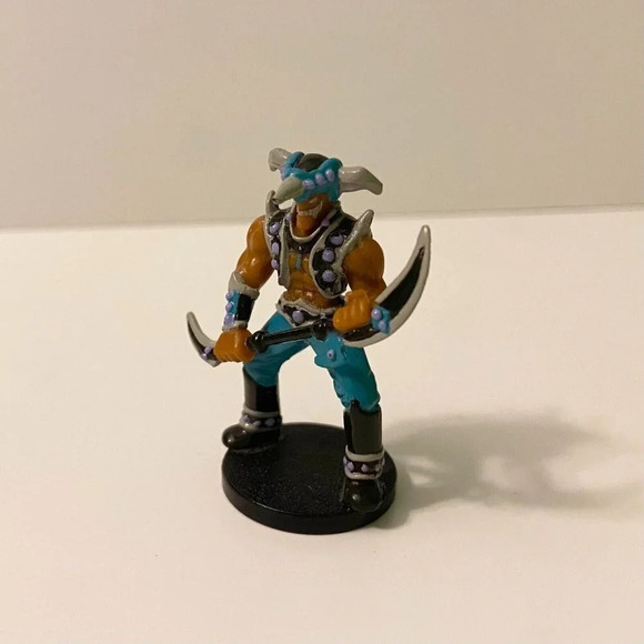 1996 Yugioh Dungeon Dice Monsters Vorse Raider ST 05 Mini Figure 1.75 Inch Tall - Picture 4 of 11